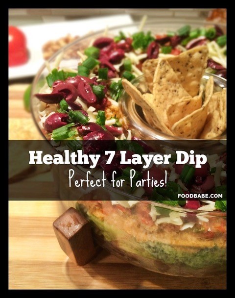 Healthy 7 Layer Dip