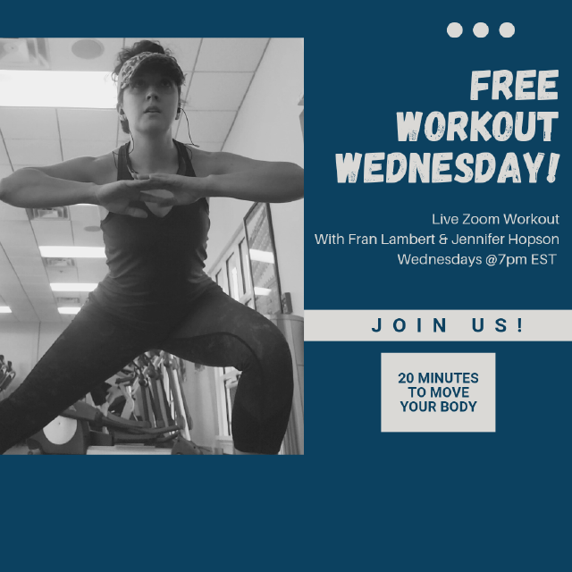 Work Out Wednesdays with Fan and Jenn
