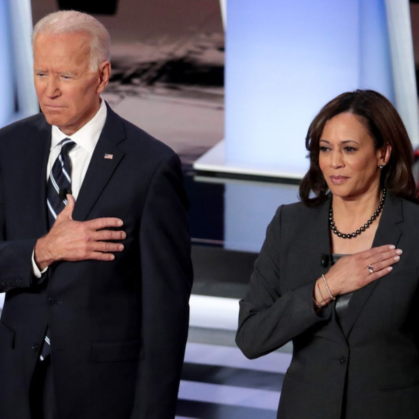 Kamala Harris and Joe Biden - photo courtesy of Twitter