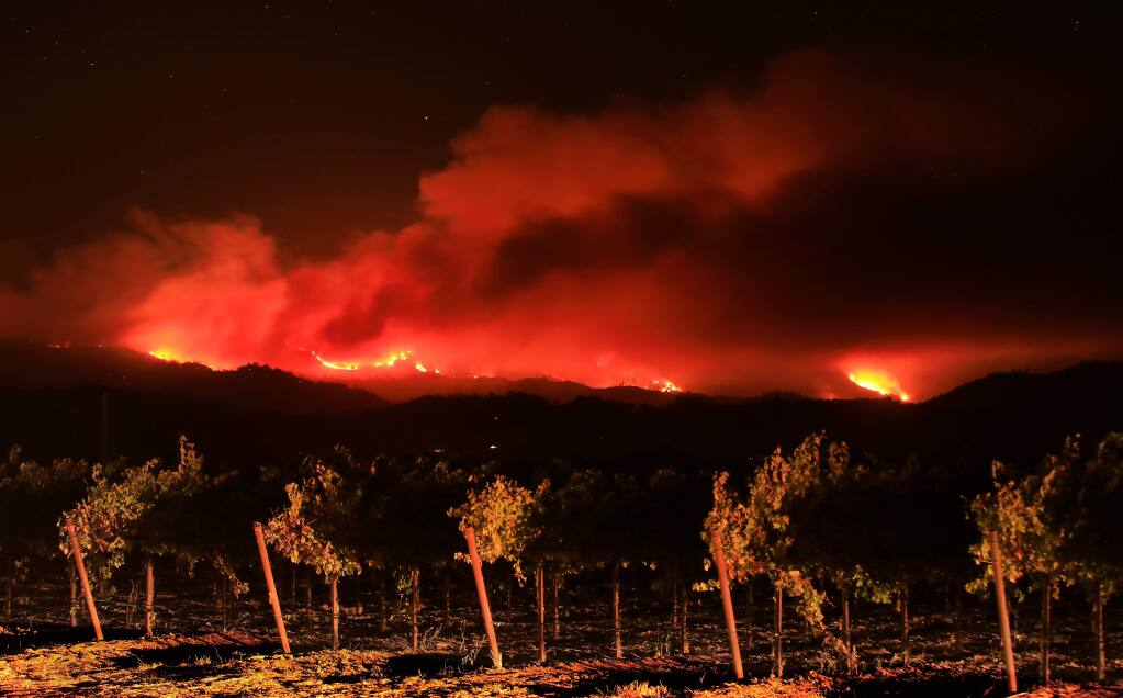 Sonoma Fires Wine Country