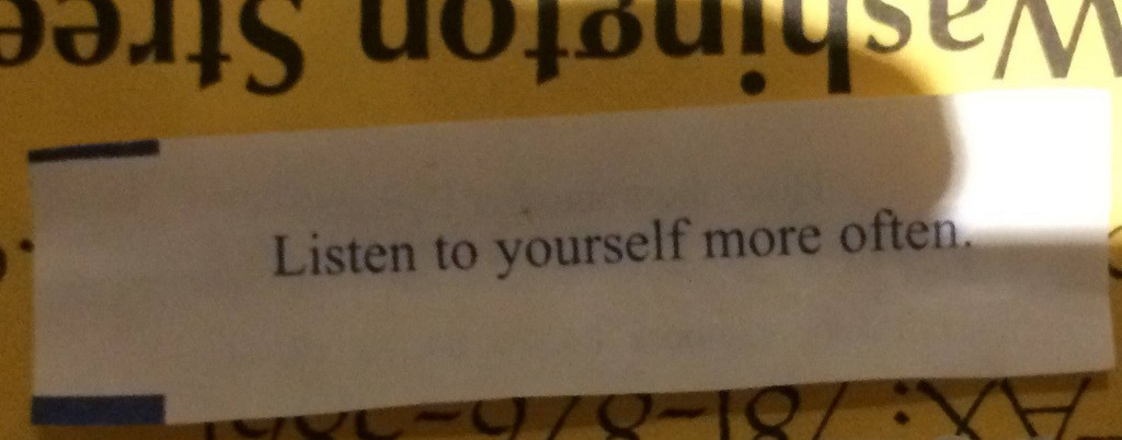 Listen to Your Inner Voice