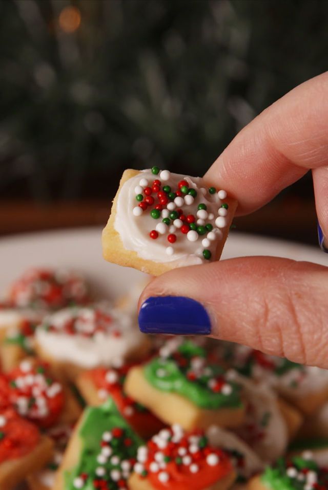 Sugar Cookie Bites Courtesy of Delish